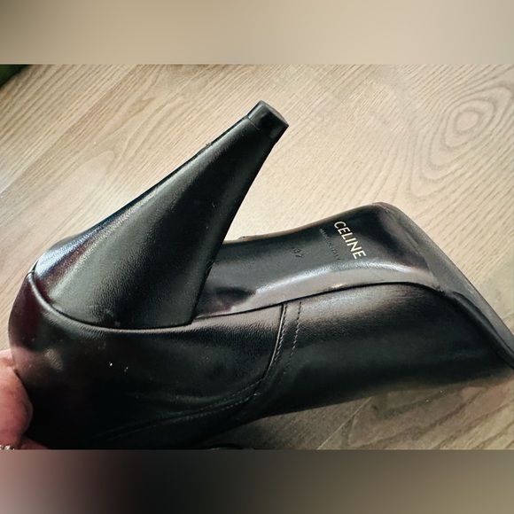 Authentic Celine leather booties. Black size 7. True to size - Picture 9 of 9